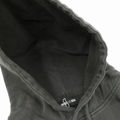 WIND AND SEA | ウィンダンシーウインダンシー PALM TREE PACHWORK HOODED SWEAT SHIRT パーカー WDS-O-PTR-26-Q2-CS-01 ブラック サイズ：L【瀬戸大橋店】