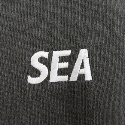 WIND AND SEA | ウィンダンシーウインダンシー PALM TREE PACHWORK HOODED SWEAT SHIRT パーカー WDS-O-PTR-26-Q2-CS-01 ブラック サイズ：L【瀬戸大橋店】