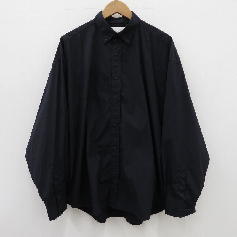 GYMPHLEX | ジムフレックス 長袖シャツ GY-B0375 DNT ネイビー サイズ：L【瀬戸大橋店】