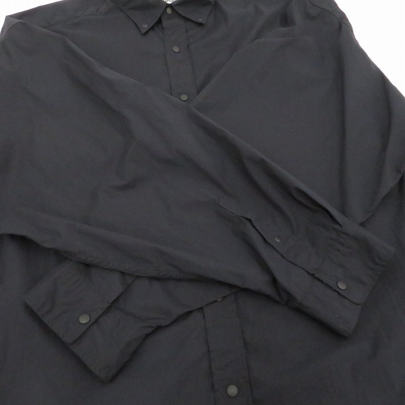 GYMPHLEX | ジムフレックス 長袖シャツ GY-B0375 DNT ネイビー サイズ：L【瀬戸大橋店】