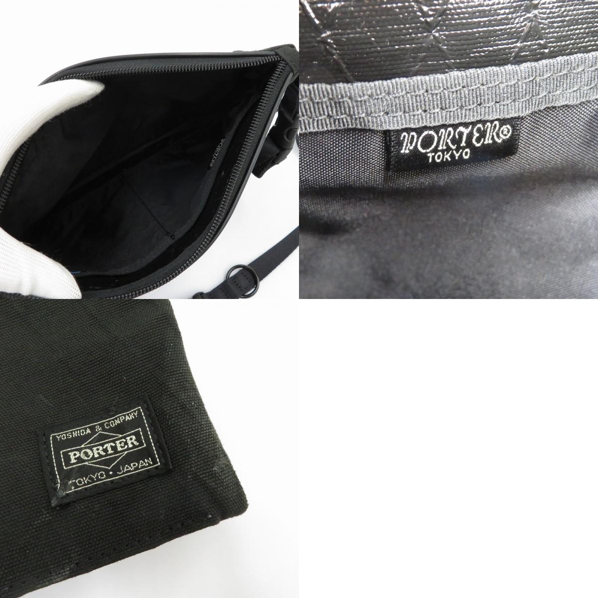 PORTER | ポーター PORTER HYBRID /SACOCHE その他バッグ サコッシュ ブラック【瀬戸大橋店】