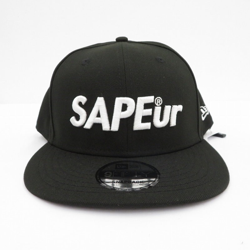 NEW ERA | ニューエラ ×SAPEur キャップ A0025-329 ブラック【瀬戸大橋店】