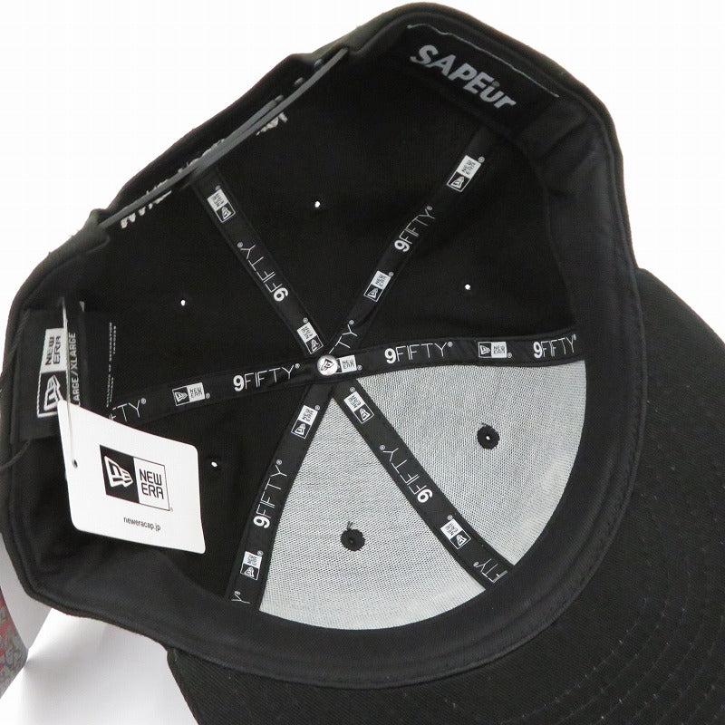 NEW ERA | ニューエラ ×SAPEur キャップ A0025-329 ブラック【瀬戸大橋店】