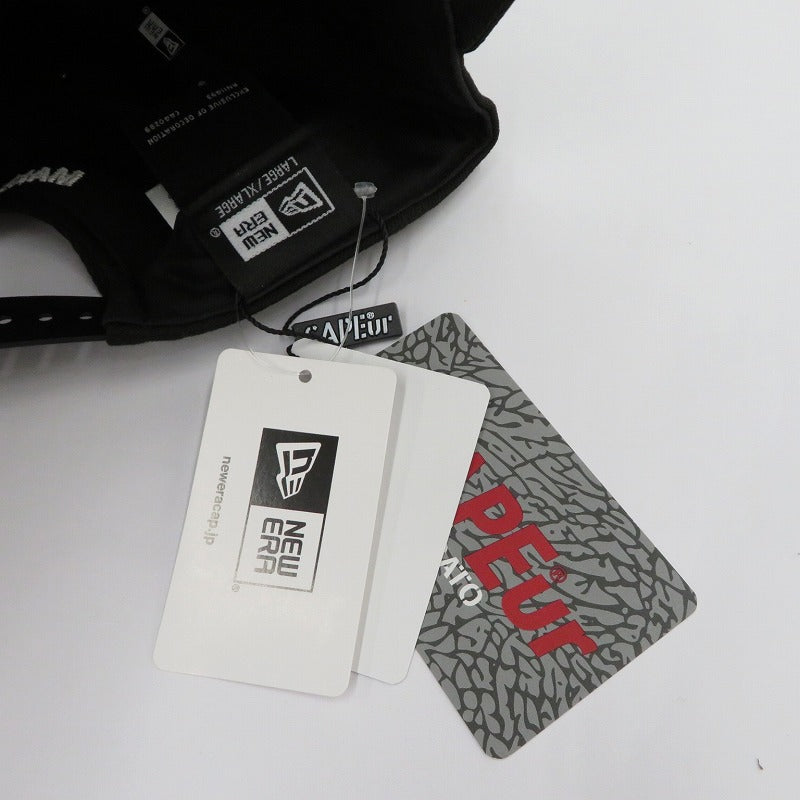 NEW ERA | ニューエラ ×SAPEur キャップ A0025-329 ブラック【瀬戸大橋店】
