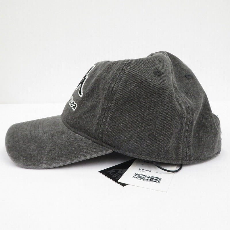 WIND AND SEA | ウィンダンシーウインダンシー KAPPAxWDS CAP キャップ WDS-C-KPA-26-Q4-HW-01 ブラック【瀬戸大橋店】