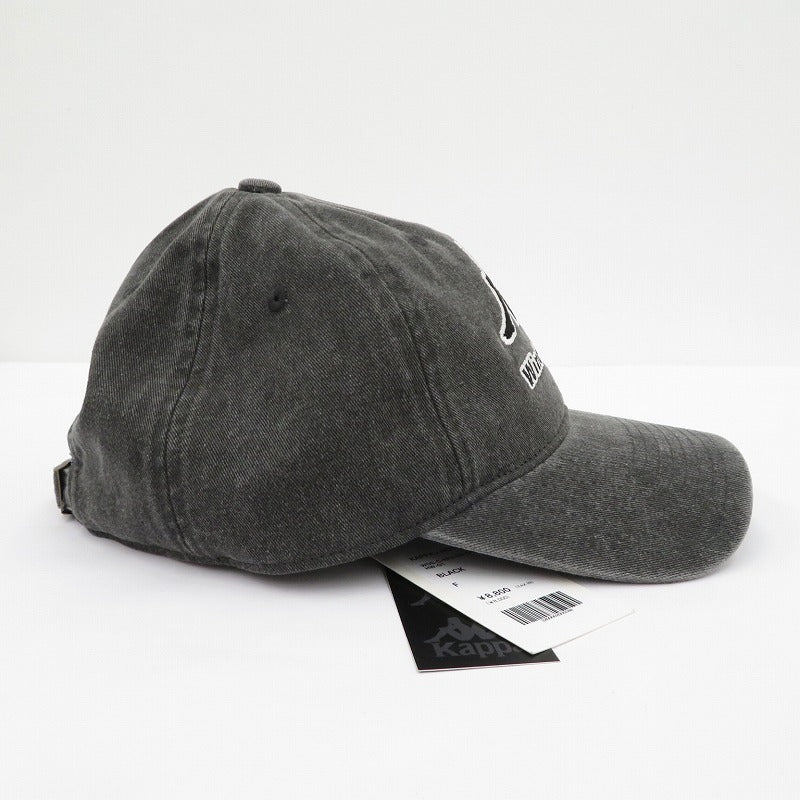 WIND AND SEA | ウィンダンシーウインダンシー KAPPAxWDS CAP キャップ WDS-C-KPA-26-Q4-HW-01 ブラック【瀬戸大橋店】