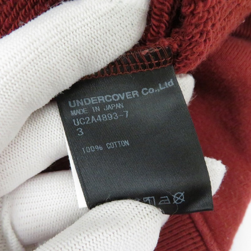UNDERCOVER | アンダーカバー スウェット UC2A4893-7 レッド サイズ：3【瀬戸大橋店】