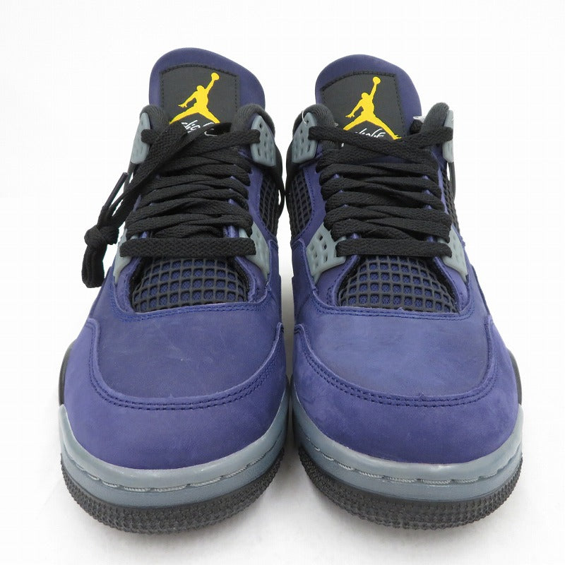 NIKE | ナイキ AJ4 Retro OG 'Lakers' スニーカー FV5029-500 エアジョーダン パープル 27cm【瀬戸大橋店】