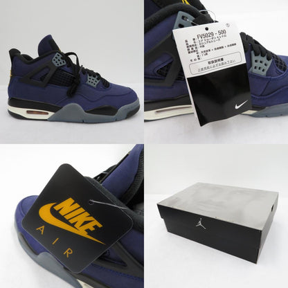 NIKE | ナイキ AJ4 Retro OG 'Lakers' スニーカー FV5029-500 エアジョーダン パープル 27cm【瀬戸大橋店】