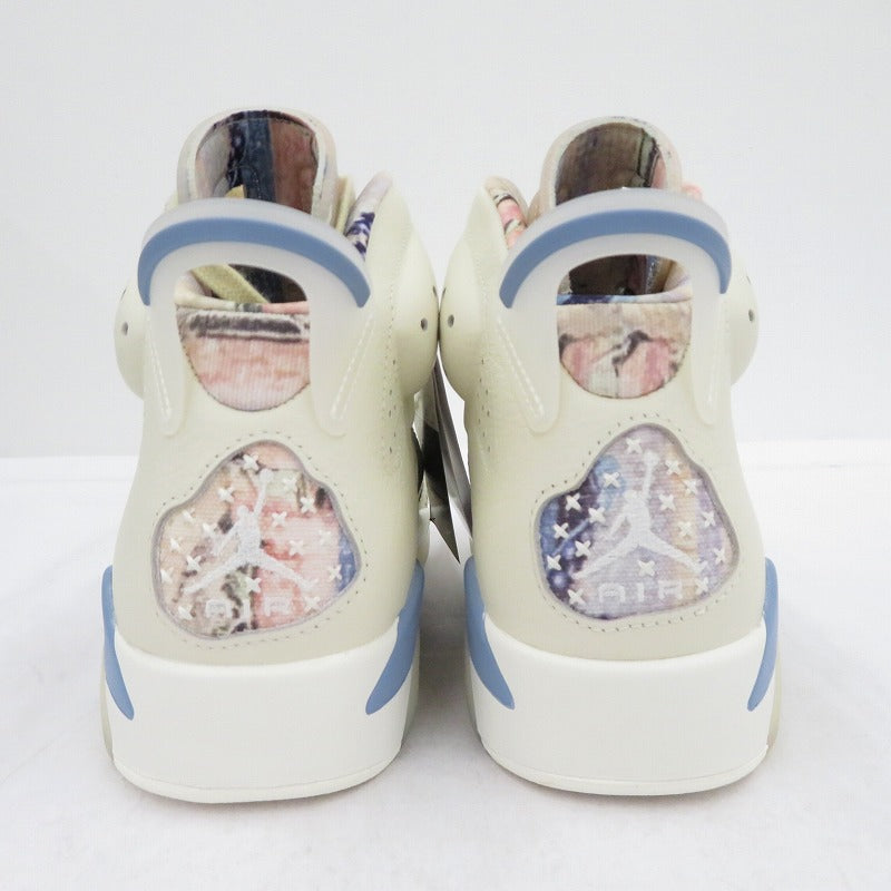 NIKE | ナイキ AJ6 Retro 'Sashiko' スニーカー IR7255-110 エアジョーダン ベージュ 27cm【瀬戸大橋店】