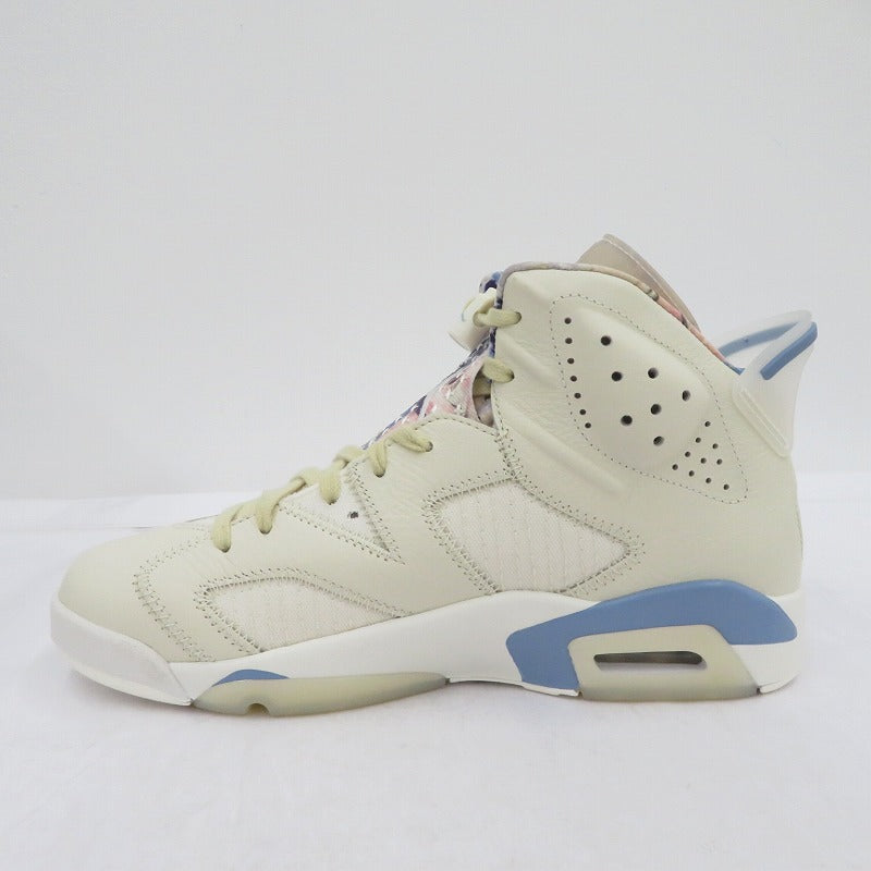 NIKE | ナイキ AJ6 Retro 'Sashiko' スニーカー IR7255-110 エアジョーダン ベージュ 27cm【瀬戸大橋店】