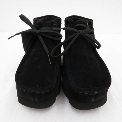 Clarks | クラークス WallabeeBT GTX Suede ブーツ 261733187060 ブラック 24.5cm【瀬戸大橋店】