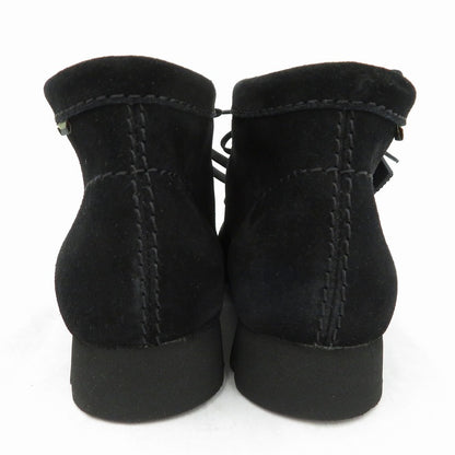 Clarks | クラークス WallabeeBT GTX Suede ブーツ 261733187060 ブラック 24.5cm【瀬戸大橋店】