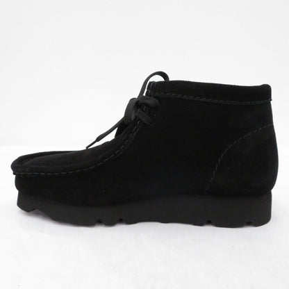 Clarks | クラークス WallabeeBT GTX Suede ブーツ 261733187060 ブラック 24.5cm【瀬戸大橋店】