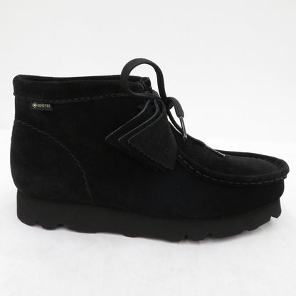 Clarks | クラークス WallabeeBT GTX Suede ブーツ 261733187060 ブラック 24.5cm【瀬戸大橋店】