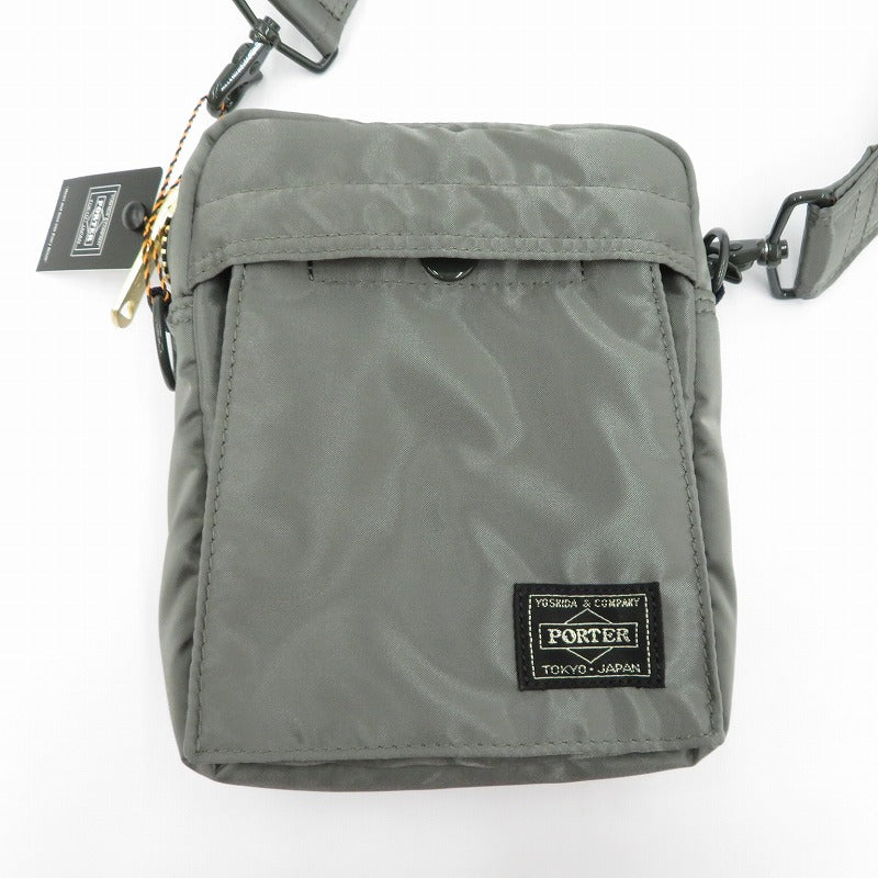 PORTER | ポーター PX TANKER/VERTICAL SHOULDER BAG ショルダーバッグ 376-09315 カーキ【瀬戸大橋店】