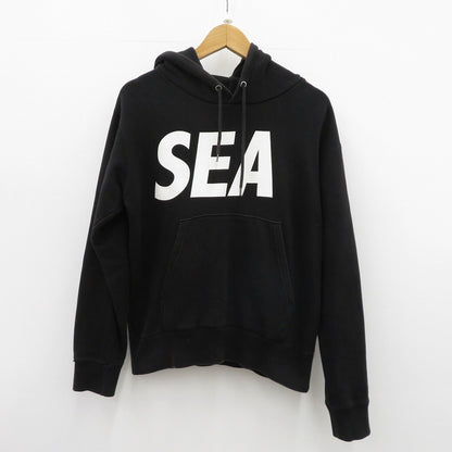 WIND AND SEA | ウィンダンシーウインダンシー パーカー ブラック サイズ：S【瀬戸大橋店】