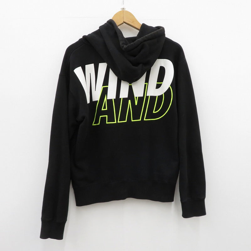 WIND AND SEA | ウィンダンシーウインダンシー パーカー ブラック サイズ：S【瀬戸大橋店】