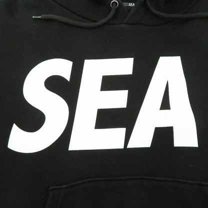 WIND AND SEA | ウィンダンシーウインダンシー パーカー ブラック サイズ：S【瀬戸大橋店】