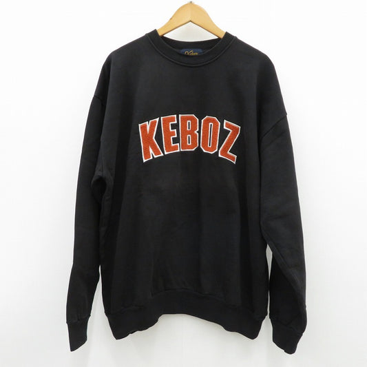KEBOZ | ケボズ スウェット ブラック サイズ：M【瀬戸大橋店】