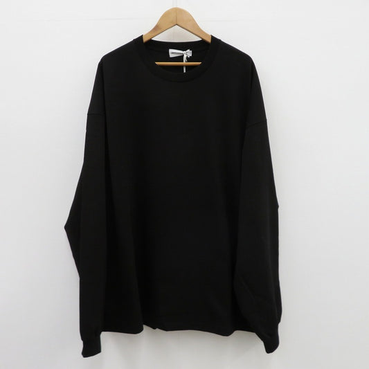COOTIE | クーティー Spanish Pima Boxy L/S Tee 長袖Ｔシャツ CTE-26S311 ブラック サイズ：XL【瀬戸大橋店】