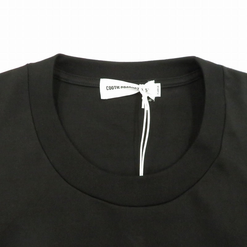 COOTIE | クーティー Spanish Pima Boxy L/S Tee 長袖Ｔシャツ CTE-26S311 ブラック サイズ：XL【瀬戸大橋店】