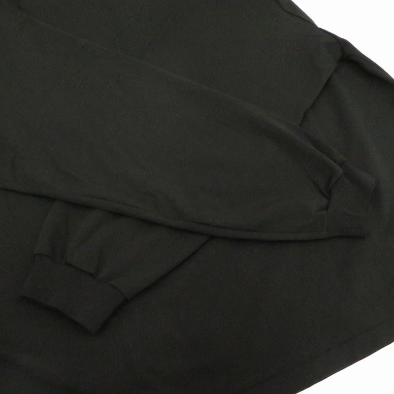 COOTIE | クーティー Spanish Pima Boxy L/S Tee 長袖Ｔシャツ CTE-26S311 ブラック サイズ：XL【瀬戸大橋店】