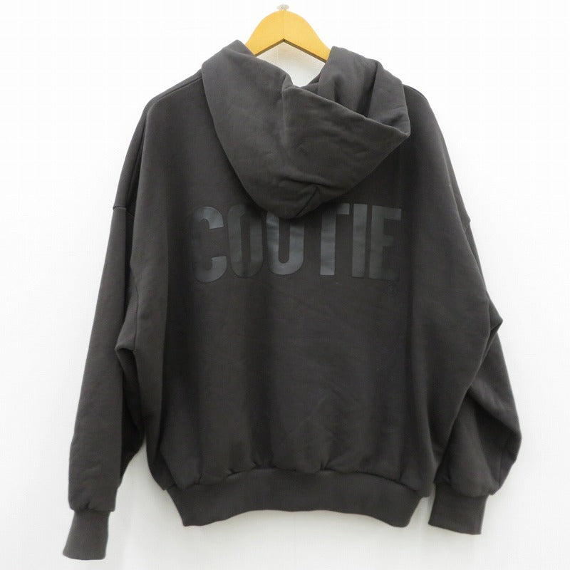COOTIE | クーティー Chubby Sweat Hoodie パーカー TE-25A321 チャコールグレー サイズ：S【瀬戸大橋店】