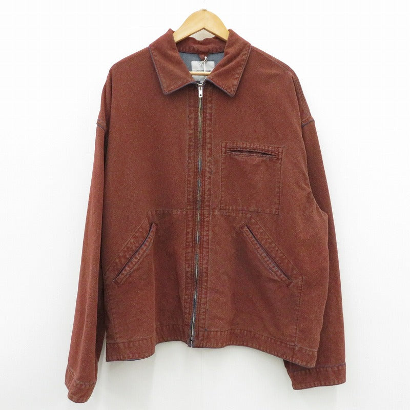 COOTIE | クーティー Grainy Denim Work Jacket その他アウター CTE-26S207 ジャケット ブラウン サイズ：XL【瀬戸大橋店】