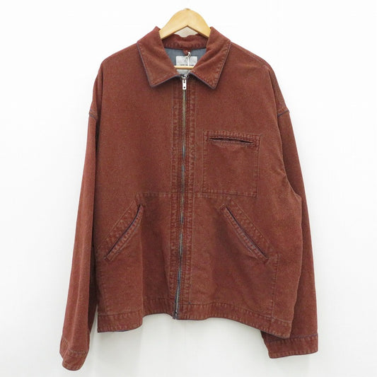 COOTIE | クーティー Grainy Denim Work Jacket その他アウター CTE-26S207 ジャケット ブラウン サイズ：XL【瀬戸大橋店】