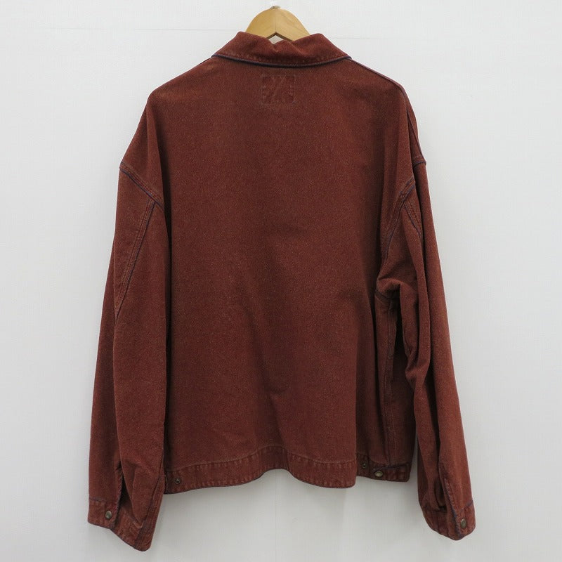 COOTIE | クーティー Grainy Denim Work Jacket その他アウター CTE-26S207 ジャケット ブラウン サイズ：XL【瀬戸大橋店】