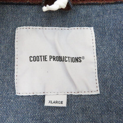 COOTIE | クーティー Grainy Denim Work Jacket その他アウター CTE-26S207 ジャケット ブラウン サイズ：XL【瀬戸大橋店】
