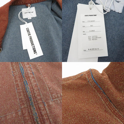 COOTIE | クーティー Grainy Denim Work Jacket その他アウター CTE-26S207 ジャケット ブラウン サイズ：XL【瀬戸大橋店】