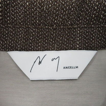 MELANGE WOOL WORK SHIRT BLOUSON ブルゾン ANC-SH76-B ブラウン サイズ：2【瀬戸大橋店】