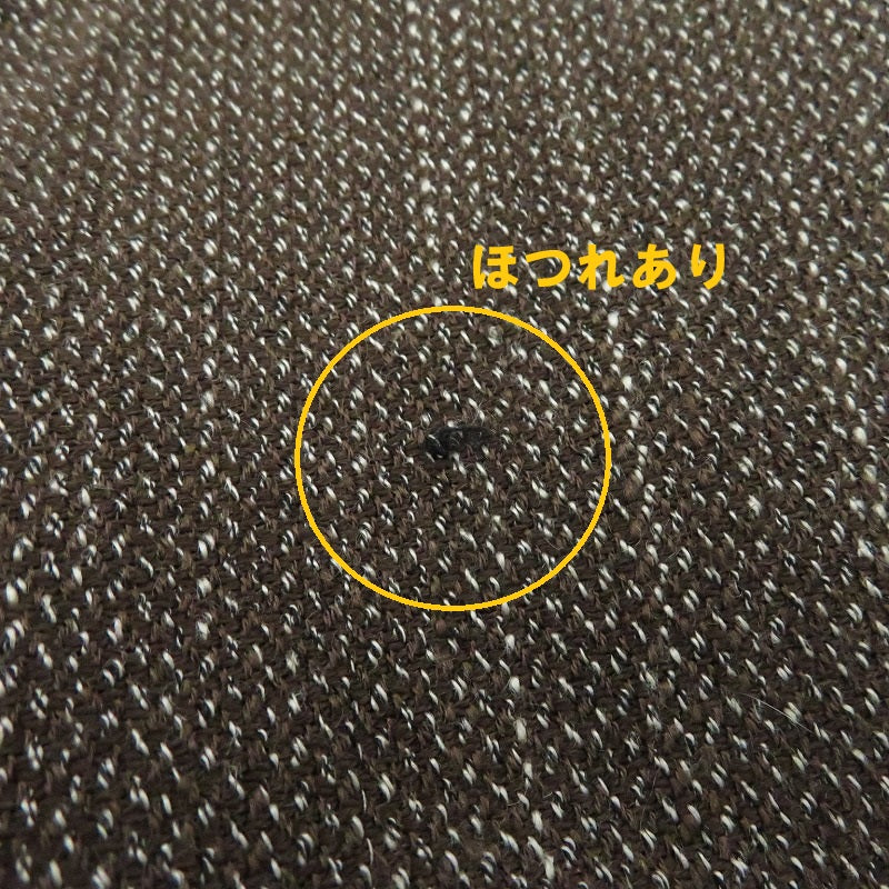 MELANGE WOOL WORK SHIRT BLOUSON ブルゾン ANC-SH76-B ブラウン サイズ：2【瀬戸大橋店】