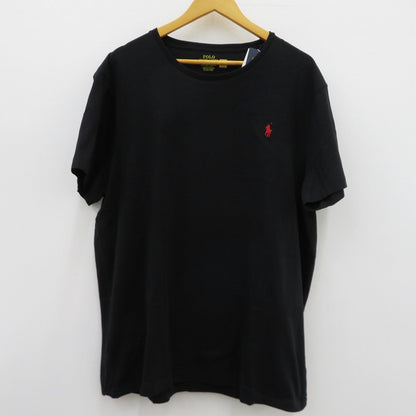 POLO RALPH LAUREN | ポロ・ラルフローレン CUSTOM SLIM FIT 半袖Ｔシャツ 710680785001 ブラック サイズ：XXL【瀬戸大橋店】