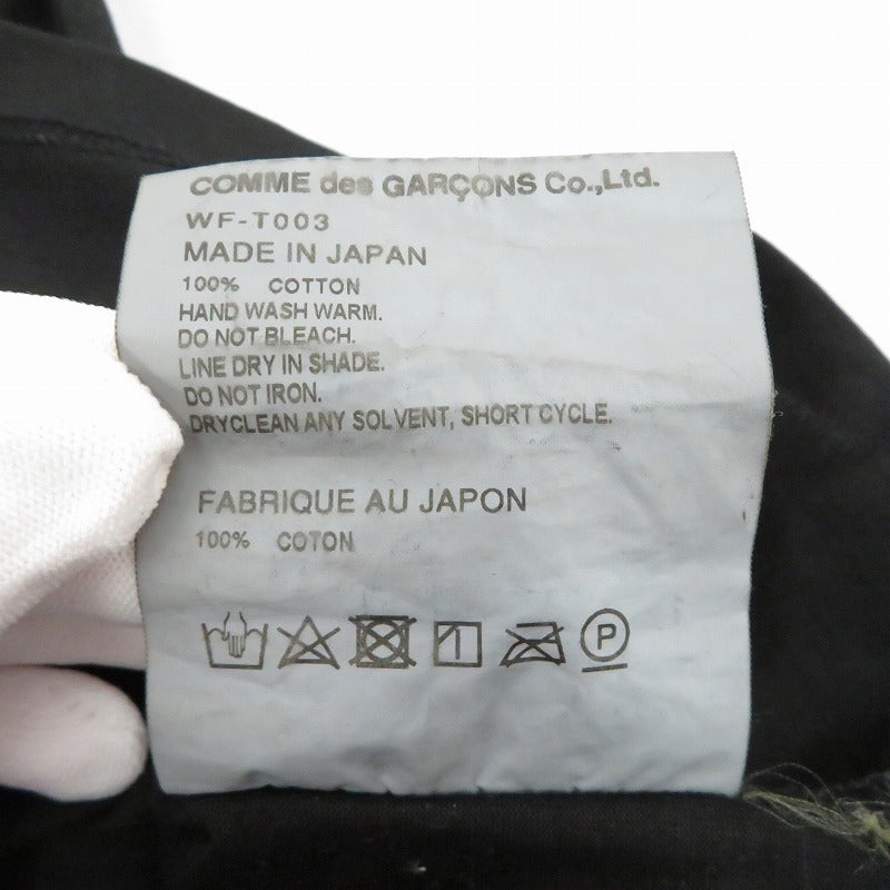 JUNYA WATANABE COMME des GARCONS MAN | ジュンヤワタナベコムデギャルソンマン × Campagnolo 半袖Ｔシャツ ブラック サイズ：S【瀬戸大橋店】