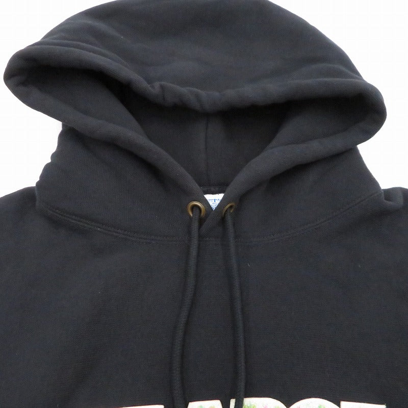 X-LARGE | エクストララージ Champion REVERSE WEAVE PULLOVER HOODED SWEATSHIRT パーカー ブラック サイズ：L【瀬戸大橋店】