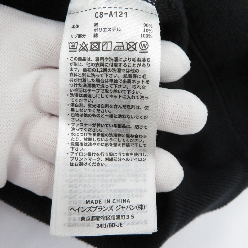 X-LARGE | エクストララージ Champion REVERSE WEAVE PULLOVER HOODED SWEATSHIRT パーカー ブラック サイズ：L【瀬戸大橋店】