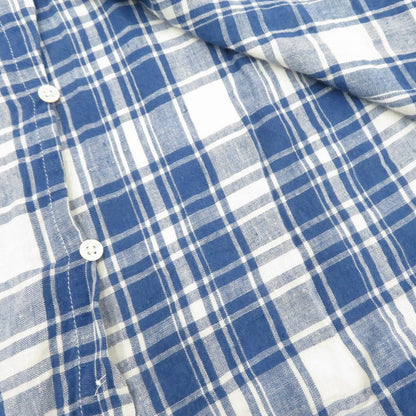 Banana Republic | バナナリパブリック ポルトガル製/アイリッシュリネンシャツ 長袖シャツ ブルー サイズ：M【瀬戸大橋店】