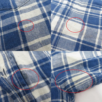 Banana Republic | バナナリパブリック ポルトガル製/アイリッシュリネンシャツ 長袖シャツ ブルー サイズ：M【瀬戸大橋店】