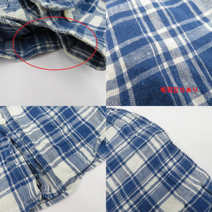 Banana Republic | バナナリパブリック ポルトガル製/アイリッシュリネンシャツ 長袖シャツ ブルー サイズ：M【瀬戸大橋店】