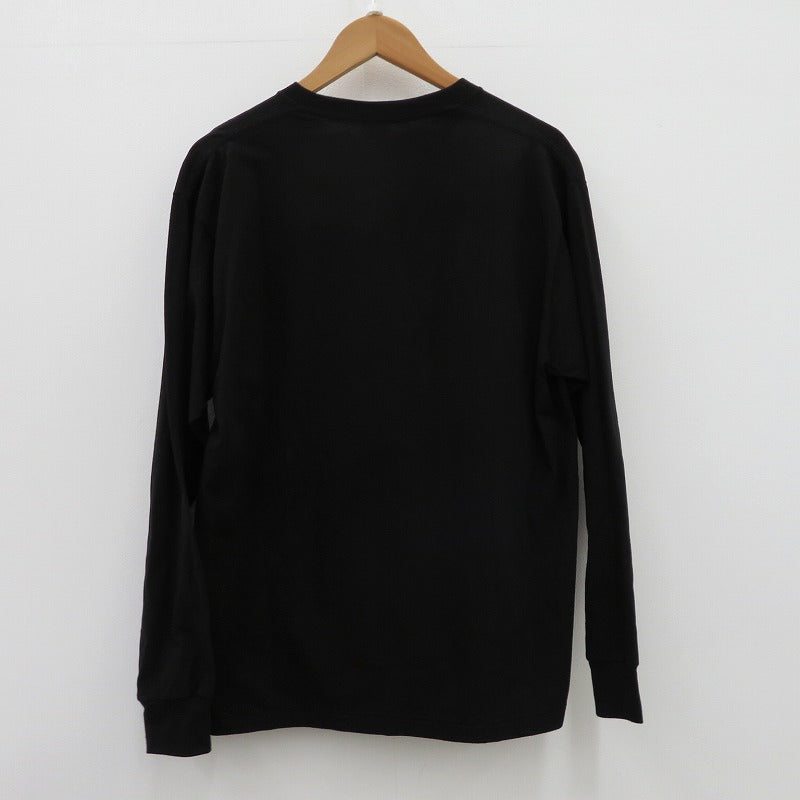 COMOLI | コモリ ｻｰﾌﾟﾗｽ長袖Tｼｬﾂ 長袖Ｔシャツ D01-05026 ブラック サイズ：2【瀬戸大橋店】