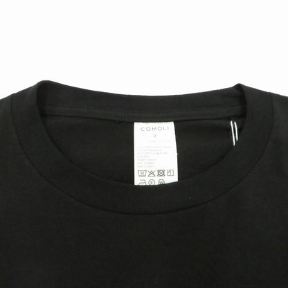 COMOLI | コモリ ｻｰﾌﾟﾗｽ長袖Tｼｬﾂ 長袖Ｔシャツ D01-05026 ブラック サイズ：2【瀬戸大橋店】