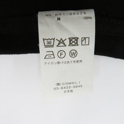 COMOLI | コモリ ｻｰﾌﾟﾗｽ長袖Tｼｬﾂ 長袖Ｔシャツ D01-05026 ブラック サイズ：2【瀬戸大橋店】