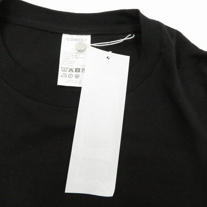 COMOLI | コモリ ｻｰﾌﾟﾗｽ長袖Tｼｬﾂ 長袖Ｔシャツ D01-05026 ブラック サイズ：2【瀬戸大橋店】