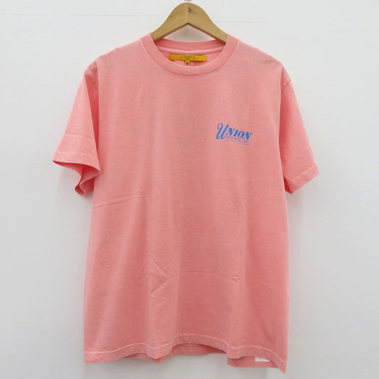 UNION | ユニオン UNION GENRE TEE 半袖Ｔシャツ ピンク サイズ：3【瀬戸大橋店】