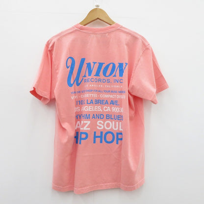 UNION | ユニオン UNION GENRE TEE 半袖Ｔシャツ ピンク サイズ：3【瀬戸大橋店】