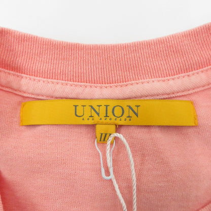 UNION | ユニオン UNION GENRE TEE 半袖Ｔシャツ ピンク サイズ：3【瀬戸大橋店】