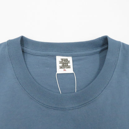 BlackEyePatch | ブラックアイパッチ SCHEDULED DELIVERY LABEL 半袖Ｔシャツ BEPSS24TE52 ブルー サイズ：XL【瀬戸大橋店】